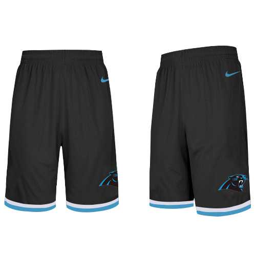 Carolina Panthers Black NFL Men's Shorts,We sell and wholesale Carolina Panthers Black NFL Men's Shorts on line form chian!
